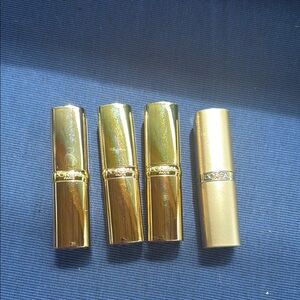 L'Oreal Gold Lipstick Collection